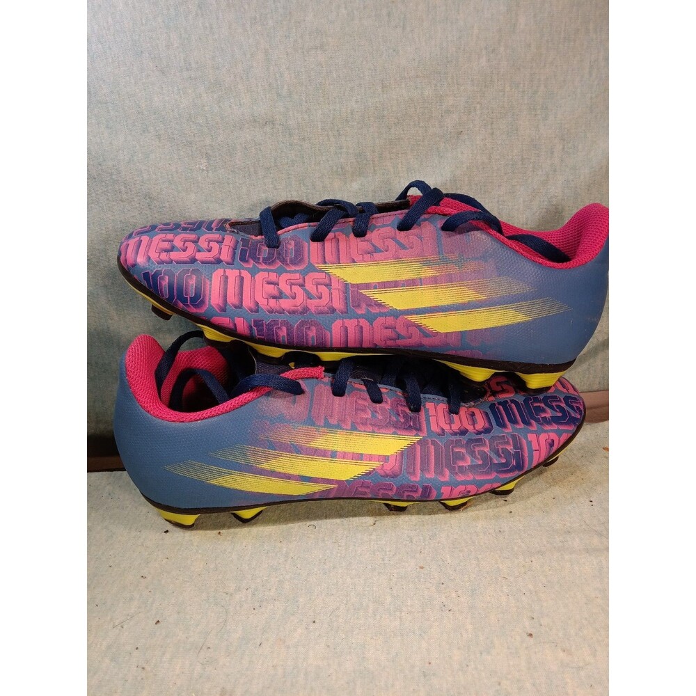 Adidas X Speedflow Messi.4 FxG Football Soccer Shoe FY6933 Youth Size 5